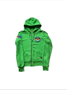 Aviator Nation Happy Gilmore 2 Full Zip Cast and Crew Hoodie Size Small